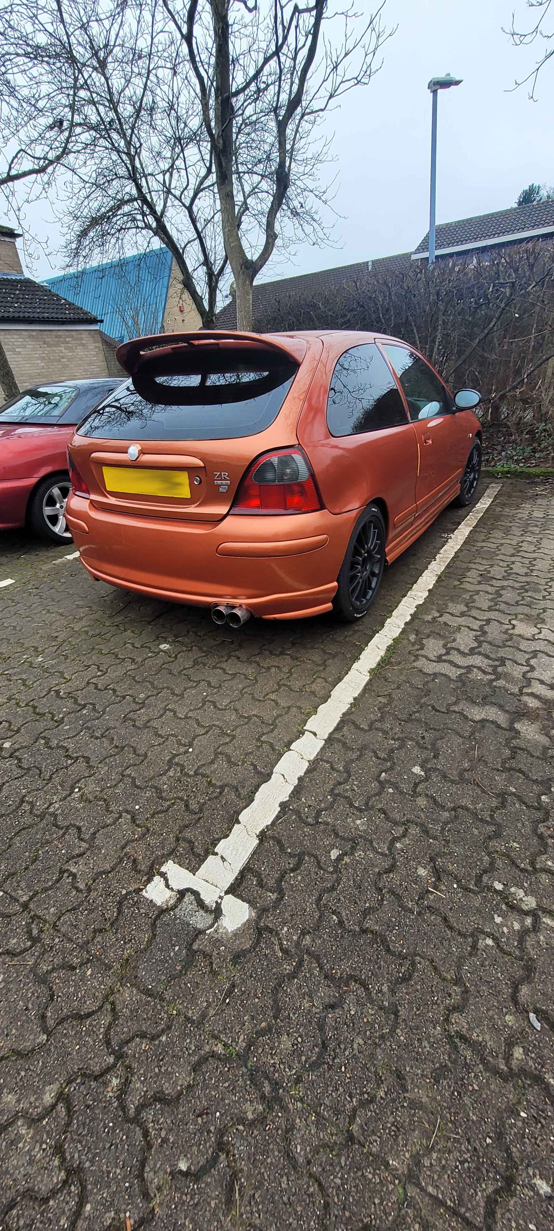 Orange ZR Back Right